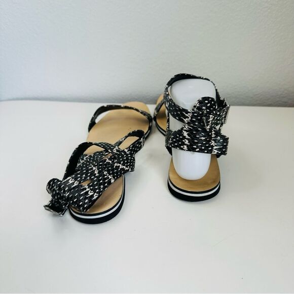 Calvin Klein Faux Snakeskin Sandals Size 8 - Picture 4 of 7